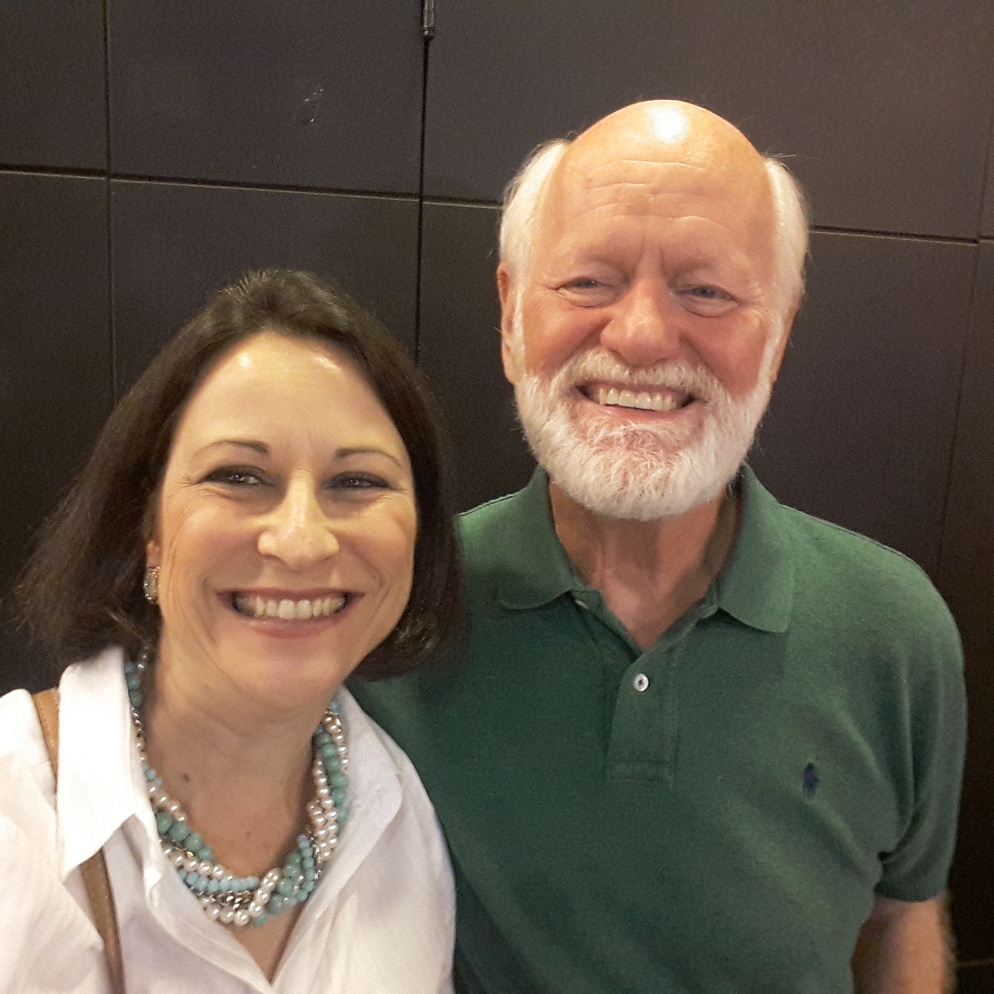 Tuly Rocha com Marshall Goldsmith